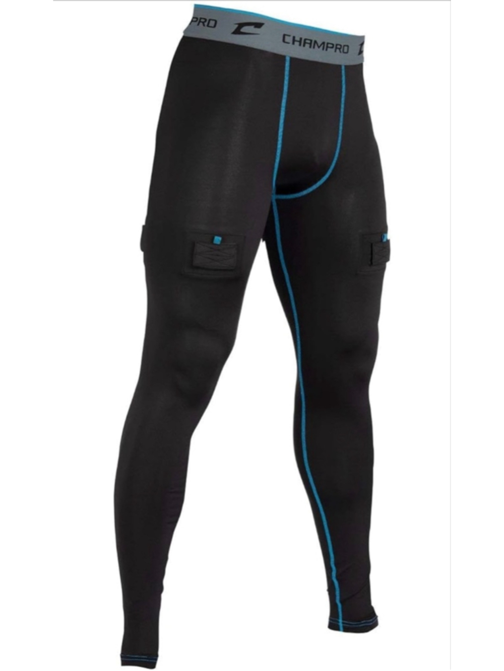 NEW Champro Mens Compression Tights Integrated Cup Small